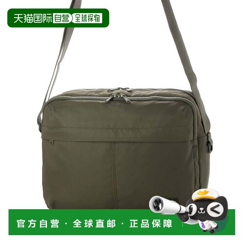 日本直邮THE NORTH FACE 旅行斜挎包 L 卡其色北面钱包