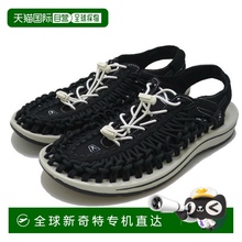 日本直邮KEEN UNEEK 男士凉鞋 黑色/银桦木色 1027435