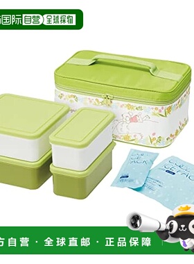 【日本直邮】斯凯达 休闲午餐盒3440ml带冰袋 龙猫图案KCPC4-A