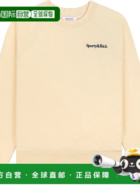 欧洲直邮SPORTY & RICH 女士卫衣WS047S402SAALMOND