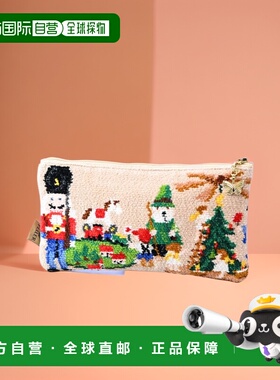 日本直邮FEILER 袋 化妆品袋 Erzgebirge Kuroneko Yu-Packet 兼