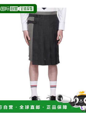 香港直邮THOM BROWNE 男士短裤 MTC225C00473035 AW2025 灰色