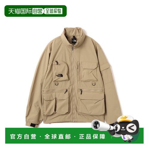 日本直邮THE NORTH FACE 北面户外实用夹克经典卡其色