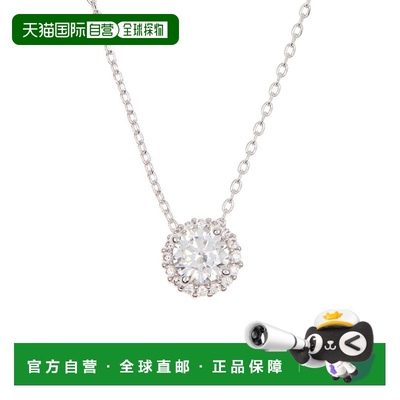 自营 Adornia Swarovski 水晶光环项链 .925 纯银 银 美国奥莱直