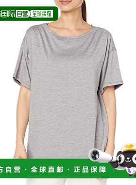 【日本直邮】Mizuno美津浓 V领短袖T恤 B2MA1216女士 灰色 S