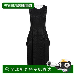 香港直邮潮奢 纪梵希 1h可退 Givenchy black黑 女士 高雅连衣裙