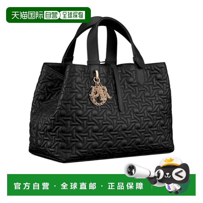 1h可退 香港直邮DIOR 女士手提包 M2821OSWMM900 SS2025 黑色 中