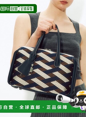 韩国直邮DAKS WOMEN ACC DCBA3E055N2托特包NAVY女士斜挎包手提包