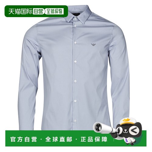 欧洲直邮Emporio Armani  8N1C09 男士服装长袖衬衫 8N1C09-1NI9Z