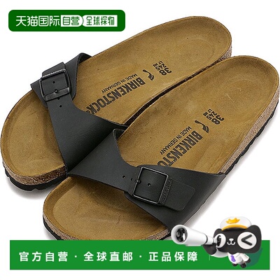 日本直邮 MADRID 黑色人造革材质商品 [40793] 人造革制品凉鞋