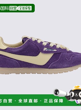 香港直邮AUTRY 女士运动鞋 WSLWUB16 AW2025 紫色 圆头低帮休闲鞋