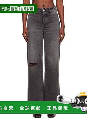 1h可退 香港直邮Our Legacy 女士 灰色 Treble Cut 牛仔裤 W4255T