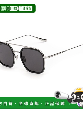 自营 Belstaff 不锈钢男士太阳镜 - 灰色 美国奥莱直发