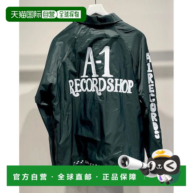 日本直邮aNYthing A1 唱片教练夹克 任何事物街头品牌埃隆・庞德罗