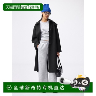 舒适保暖大衣 108.0 日潮跑腿GU极优 标准长度 BLACK 115.0cm
