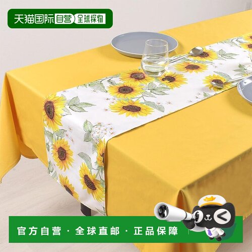 【日本直邮】STYLE Decor 双面桌旗  纯棉 斯堪的纳维亚风格 30