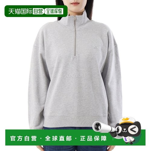 韩国直邮MAISON KITSUNE BABY FOX 半拉链卫衣 (MW00304KM0341-H1