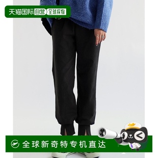 显瘦设计 1h可退 日本直邮antiqua 女士麂皮质地休闲裤 轻松搭配