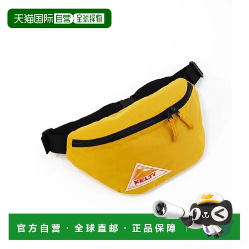 日本直邮KELTY SLIM FANNY 腰包 芥末黄 H14*W34*D10cm/2L 325924