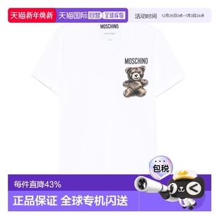 T恤 短袖 251EV070805411001 香港直邮Moschino 1h可退