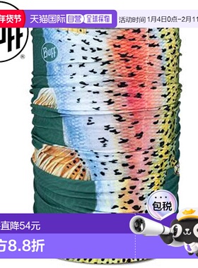日本直邮Buff Coolnet UV Rainbow 多功能颈套保暖颈部围脖轻便防