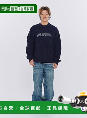 韩国直邮AECA WHITE 公用男针织AWCMFWBDKNISO006G3LB