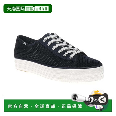自营Women's Keds Triple Kick Sneakers Black Low Top Lifestyl
