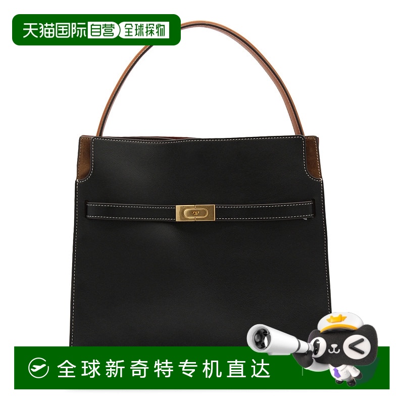 1h可退 香港直邮TORY BURCH 女士手提包 59533001 AW2025 黑色 'L