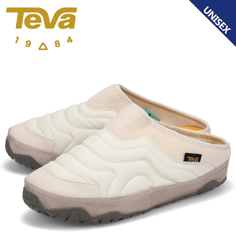 日本直邮TEVA 男士女士轻量户外拖鞋露营防水百搭时尚保暖棉拖鞋