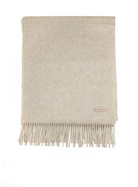 ZEGNA 男士围巾 Z8L41SA826NBE1 浅棕色 徽标围巾