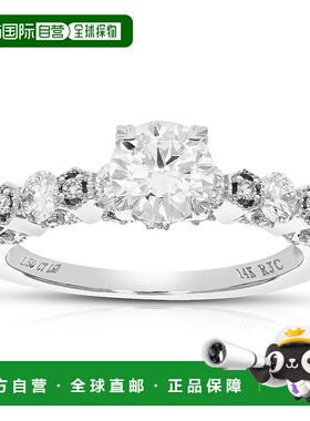 自营vir jewels1.50 cttw Lab Created Diamond Engagement Ring