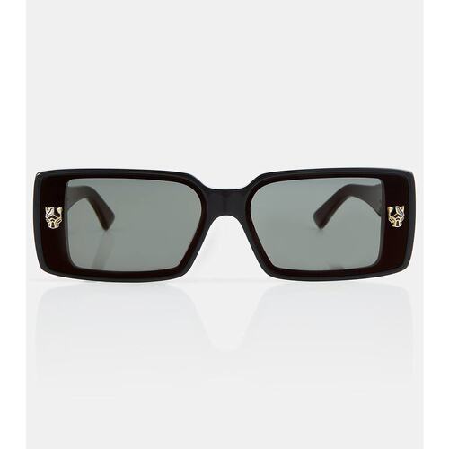 CARTIER 卡地亚 女士 Panthère de 矩形太阳眼镜 003608