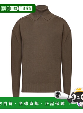 香港直邮BURBERRY 女士针织毛衣 8095114A1336 AW2024 绿色 Long-