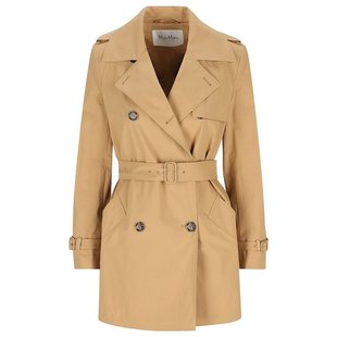 MaxMara 麦斯玛拉 女士 双排扣束带大衣 2511021012600