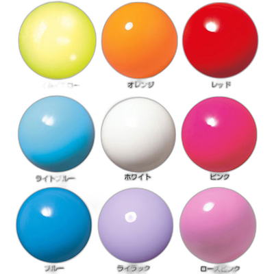 日本直邮SASAKI 儿童青少年球 M-20C 运动器材艺术体操球粉橙紫黄