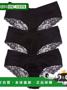 自营Journelle 3pk Estelle Hipster - black 美国奥莱直发