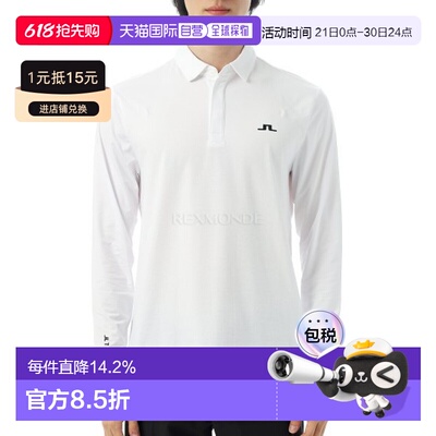 韩国直邮J.LINDEBERG Sean Hybrid LS Polo (GMJT13347-0000) 长/