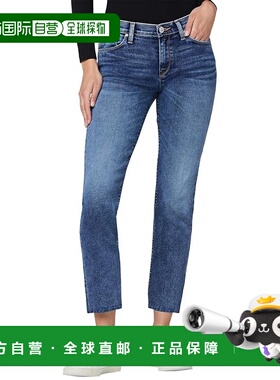 1h可退 香港直邮潮奢 Hudson 哈德森 女士 Nico 中腰及踝直筒裤(J