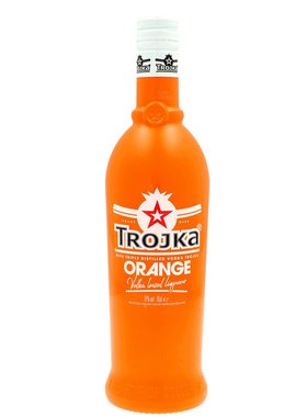 欧洲直邮Trojka橙色利口酒17%700ml瑞士口味悠长优雅细腻利口醇韵