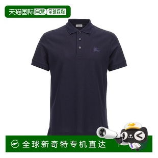 香港直邮潮奢 巴宝莉 1h可退 Burberry 8099 男士 徽标刺绣Polo衫