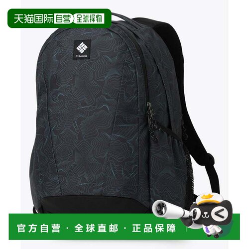 日本直邮Columbia 哥伦比亚 帕纳西 30升 双肩包 黑色花纹