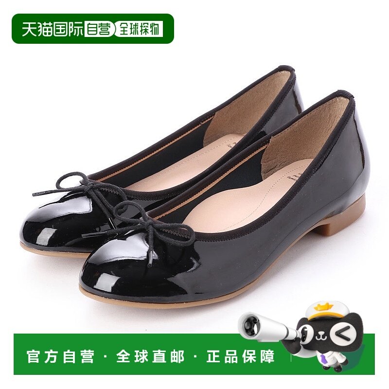 【日本直邮】Bakerloo 高跟鞋（黑色珐琅）靴子平底一脚蹬