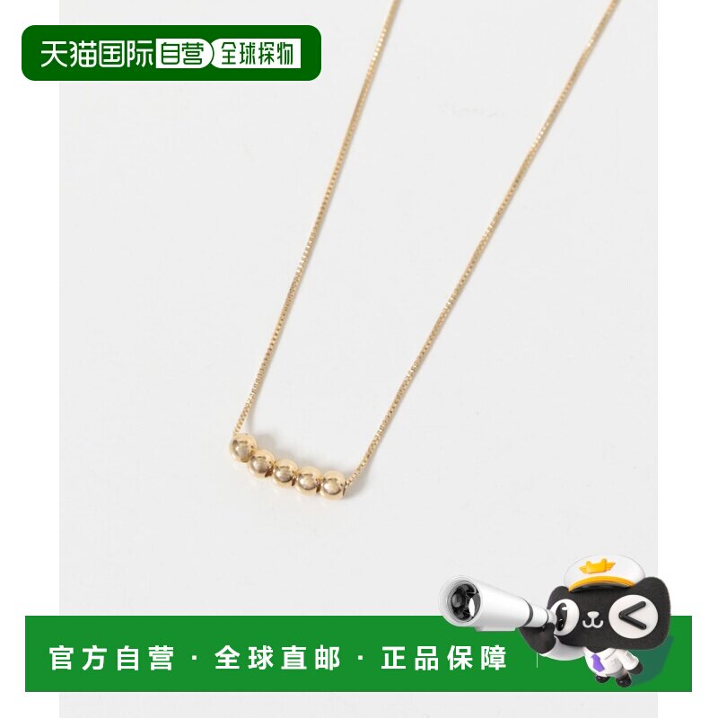 1h可退 日本直邮decor 女士 10K金5颗圆点项链 UR261302247107