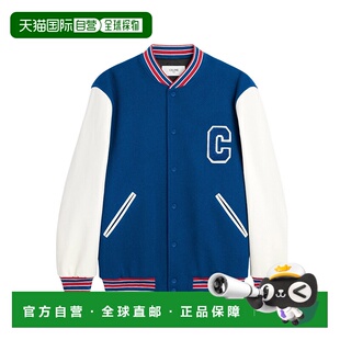 香港直邮Celine 纹理羊毛学院风夹克 2W804896C.外套