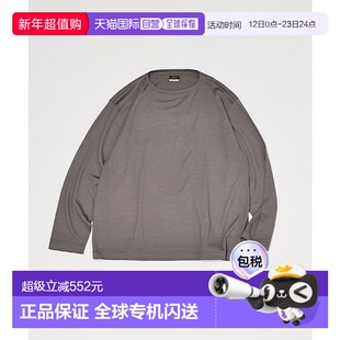 1h可退 日本直邮L'ETIQUETTE 男女同款 半高领长袖T恤 2607030094