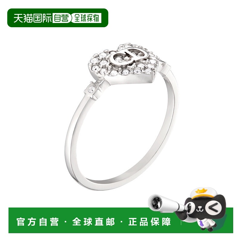 1h可退 香港直邮DIOR 女士戒指 R2639WOMCYD001 SS2025 银色 Clai