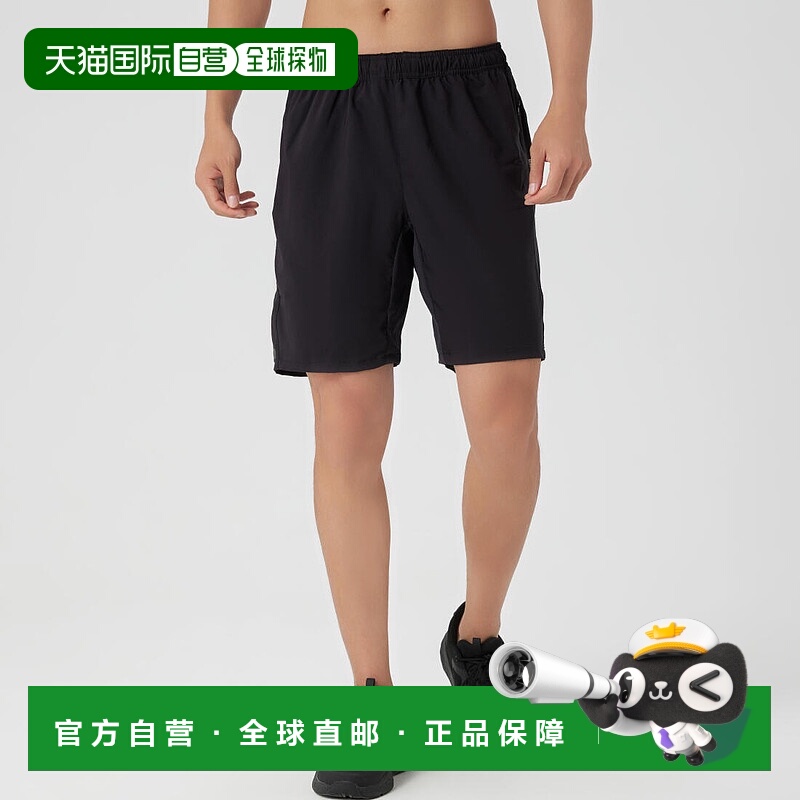 日本直邮迪卡侬 DECATHLON DOMYOS 健身纯色休闲运动短裤 男款 黑