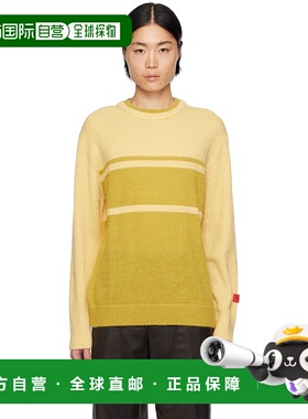 香港直邮Paul Smith 保罗 史密斯 男士 黄色 Commission 联名毛衣