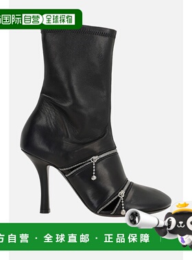 1h可退 香港直邮Burberry 巴宝莉 女士 Peep 拉鍊踝靴 8080250