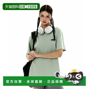 T恤SYMBOL 女士女装 LOGO WAPPEN GREE 韩国直邮Ames TEE Worldwide
